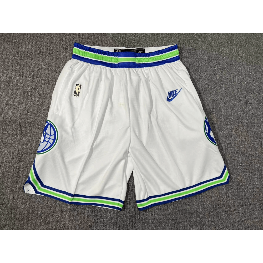 Pantalon Corto De Bolsillo Minnesota Timberwolves Blanco