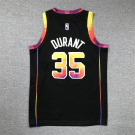 Camiseta Kevin Durant #35 Phoenix Suns Statement Edition Negro Niño Camiseta Kevin Durant #35 Phoenix Suns Statement Edition Negro Niño