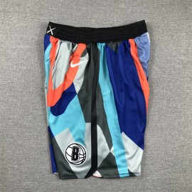 Pantalon Corto Brooklyn Nets 2024 City Edition Estampado