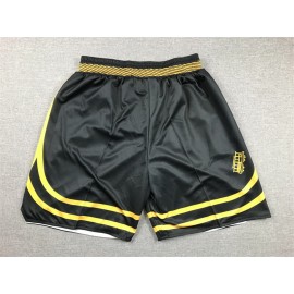 Pantalon Corto Golden State Warriors 2024 City Edition Negro