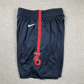 Pantalon Corto Philadelphia 76ers 2024 City Edition Azul Oscuro