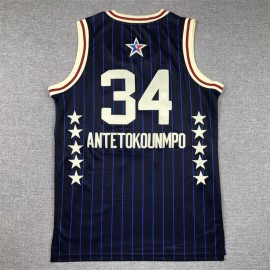 Camiseta Giannis Antetokounmpo #34 All Star 2024 Azul Niño Camiseta Giannis Antetokounmpo #34 All Star 2024 Azul Niño