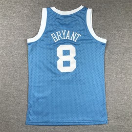 Camiseta Kobe Bryant #8 Los Angeles Lakers Azul Retro Niño Camiseta Kobe Bryant #8 Los Angeles Lakers Azul Retro Niño