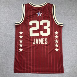 Camiseta LeBron James #23 All Star 2024 Rojo Niño Camiseta LeBron James #23 All Star 2024 Rojo Niño