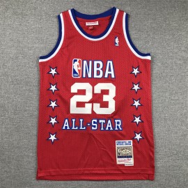 Camiseta Michael Jordan #23 All Star 1989 Rojo Retro Niño Camiseta Michael Jordan #23 All Star 1989 Rojo Retro Niño