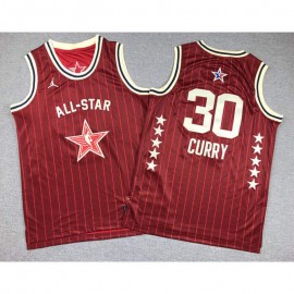 Camiseta Stephen Curry #30 All Star 2024 Rojo Niño