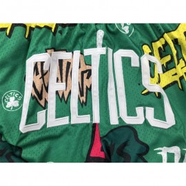 Pantalón Corto De Bolsillo Boston Celtics 2024 Grafiti Verde Pantalón Corto De Bolsillo Boston Celtics 2024 Grafiti Verde