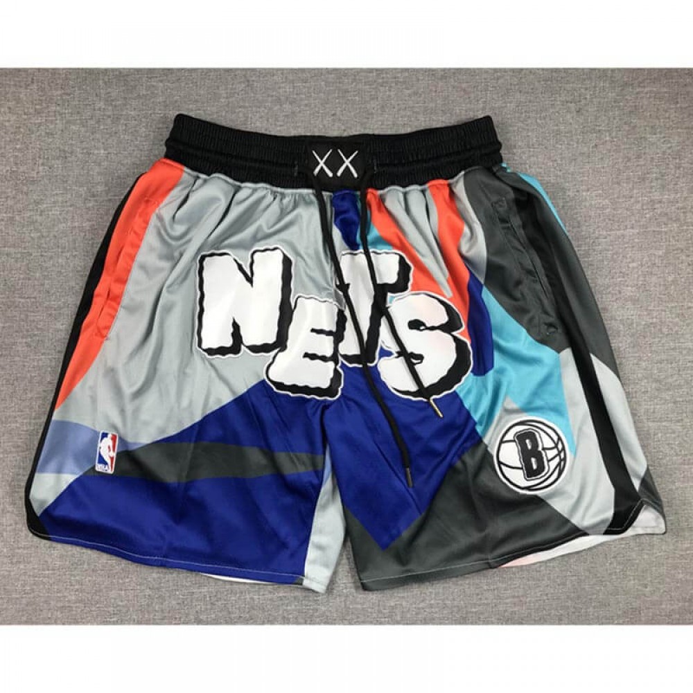 Pantalón Corto De Bolsillo Brooklyn Nets 2024 Multicolor City Edition
