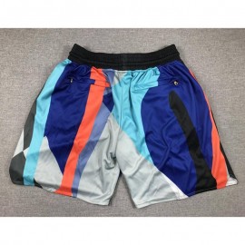 Pantalón Corto De Bolsillo Brooklyn Nets 2024 Multicolor City Edition