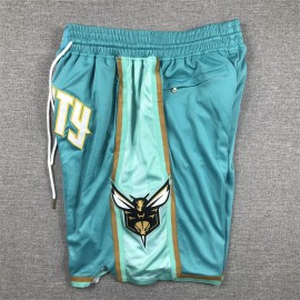 Pantalón Corto De Bolsillo Charlotte Hornets 2024 Turquesa City Edition Pantalón Corto De Bolsillo Charlotte Hornets 2024 Turquesa City Edition