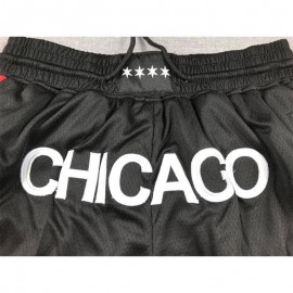 Pantalón Corto De Bolsillo Chicago Bulls 2024 Negro City Edition Pantalón Corto De Bolsillo Chicago Bulls 2024 Negro City Edition