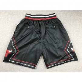 Pantalón Corto De Bolsillo Chicago Bulls 2024 Negro/Rojo
