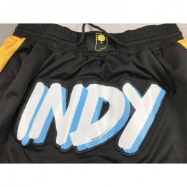 Pantalon Corto De Bolsillo Indiana Pacers 2024 Negro/Amarillo
