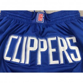 Pantalón Corto De Bolsillo Los Angeles Clippers 2024 Azul City Edition