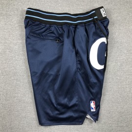 Pantalón Corto De Bolsillo Los Angeles Clippers 2024 Azul Oscuro City Edition