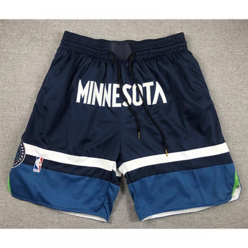 Pantalón Corto De Bolsillo Minnesota Timberwolves 2024 Azul Marino Pantalón Corto De Bolsillo Minnesota Timberwolves 2024 Azul Marino