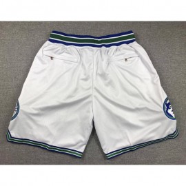 Pantalón Corto De Bolsillo Minnesota Timberwolves 2024 Blanco Clásico Edición Pantalón Corto De Bolsillo Minnesota Timberwolves 2024 Blanco Clásico Edición