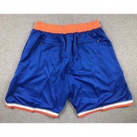 Pantalón Corto De Bolsillo New York Knicks 2024 Azul Pantalón Corto De Bolsillo New York Knicks 2024 Azul