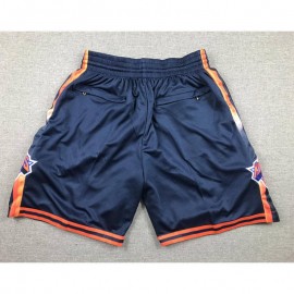 Pantalón Corto De Bolsillo New York Knicks 2024 Azul Oscuro Statement Edition