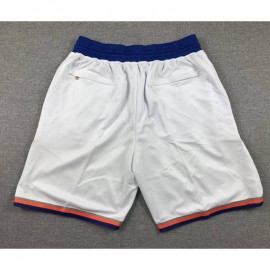 Pantalón Corto De Bolsillo New York Knicks 2024 Blanco