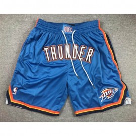 Pantalón Corto De Bolsillo Oklahoma City Thunder 2024 Azul