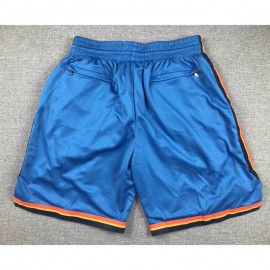 Pantalón Corto De Bolsillo Oklahoma City Thunder 2024 Azul Pantalón Corto De Bolsillo Oklahoma City Thunder 2024 Azul