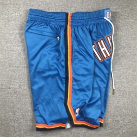 Pantalón Corto De Bolsillo Oklahoma City Thunder 2024 Azul Pantalón Corto De Bolsillo Oklahoma City Thunder 2024 Azul