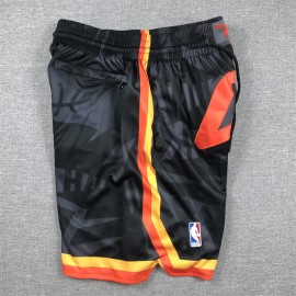 Pantalón Corto De Bolsillo Oklahoma City Thunder 2024 Negro City Edition