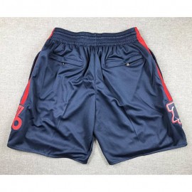 Pantalón Corto De Bolsillo Philadelphia 76ers 2024 Azul Oscuro City Edition Pantalón Corto De Bolsillo Philadelphia 76ers 2024 Azul Oscuro City Edition