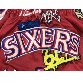Pantalón Corto De Bolsillo Philadelphia 76ers 2024 Grafiti Rojo Pantalón Corto De Bolsillo Philadelphia 76ers 2024 Grafiti Rojo