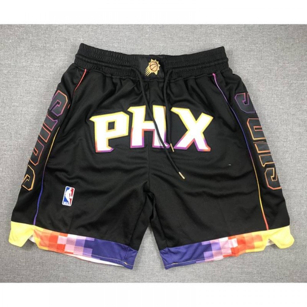 Pantalón Corto De Bolsillo Phoenix Suns 2024 Negro Statement Edition