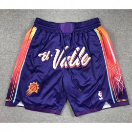 Pantalon Corto De Bolsillo Phoenix Suns 2024 Púrpura City Edition