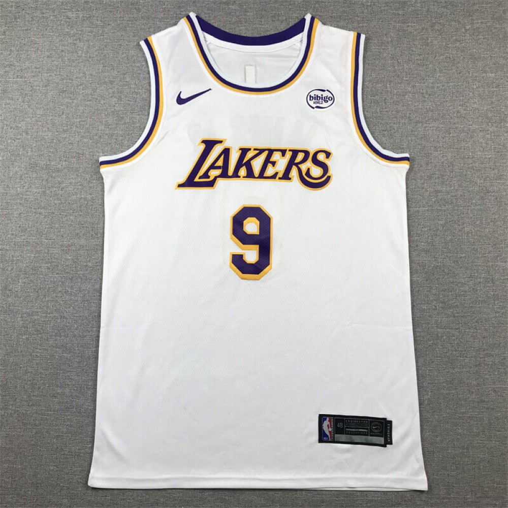 Camiseta Bronny James #9 Los Angeles Lakers 2024 Blanco Camiseta Bronny James #9 Los Angeles Lakers 2024 Blanco