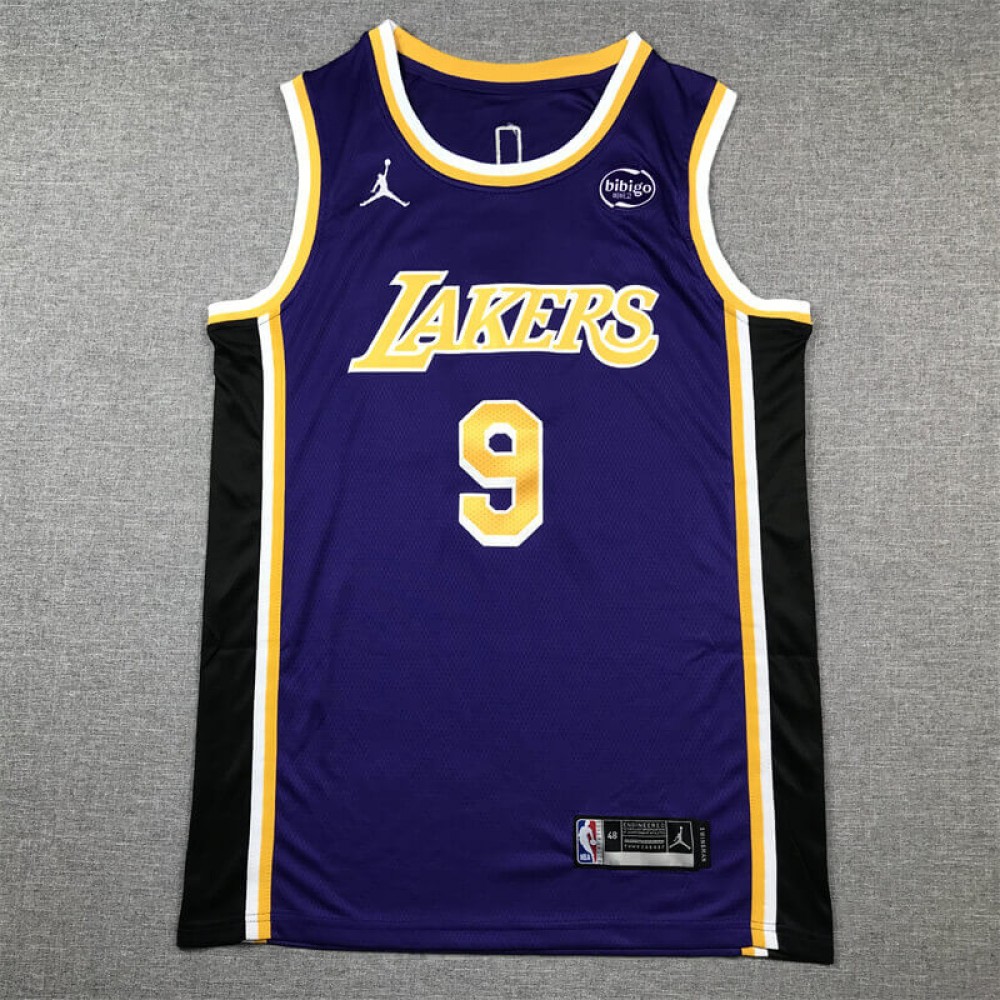 Camiseta Bronny James #9 Los Angeles Lakers 2024 Morado Camiseta Bronny James #9 Los Angeles Lakers 2024 Morado