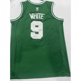 Camiseta Derrick White #9 Boston Celtics 2024 Verde Camiseta Derrick White #9 Boston Celtics 2024 Verde