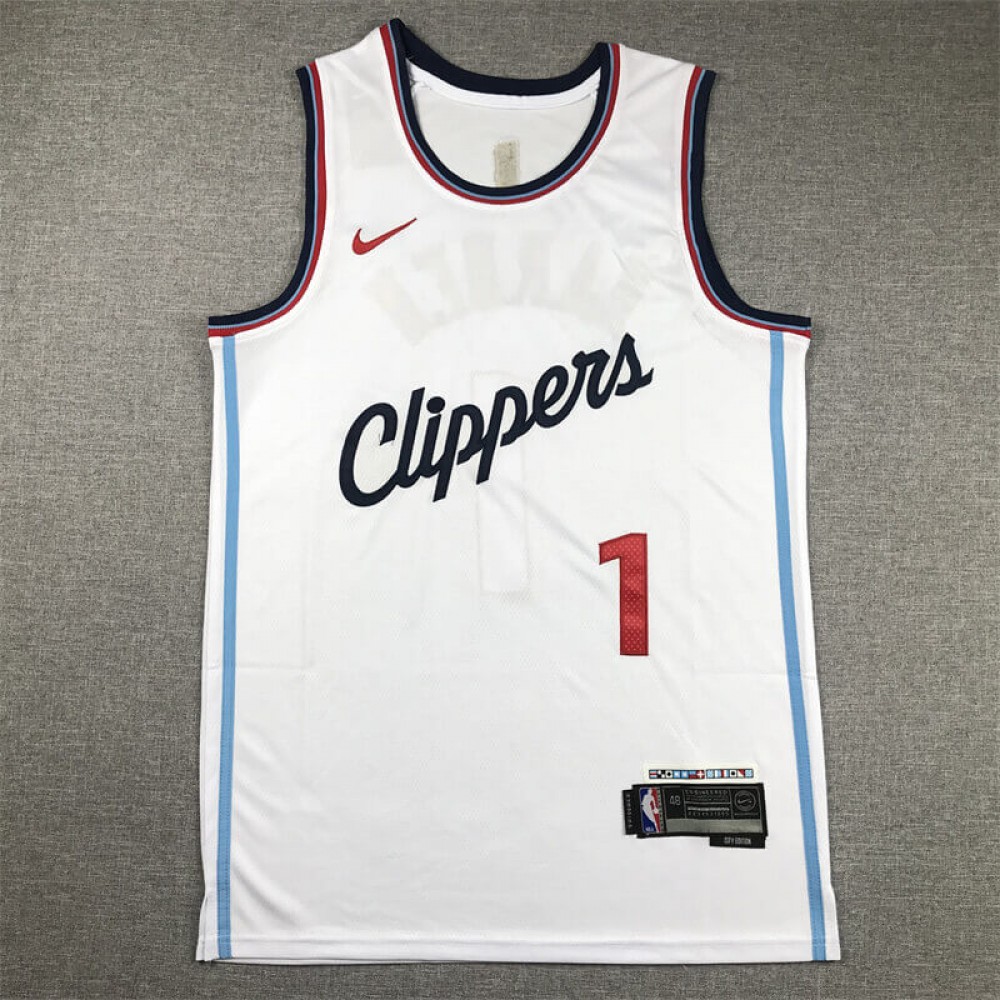Camiseta James Harden #1 Los Angeles Clippers 2024 Blanco Camiseta James Harden #1 Los Angeles Clippers 2024 Blanco