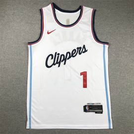 Camiseta James Harden #1 Los Angeles Clippers 2024 Blanco