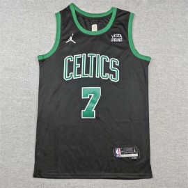 Camiseta Jaylen Brown #7 Boston Celtics 2024 Negro
