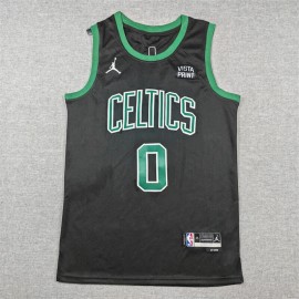 Camiseta Jayson Tatum #0 Boston Celtics 2024 Negro