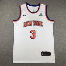 Camiseta Josh Hart #3 New York Knicks 2024 Blanco