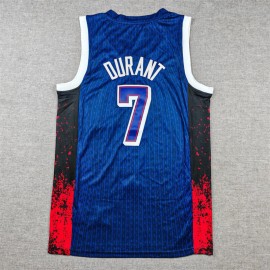 Camiseta Kevin Durant #7 USA Dream Team 2024 Edición Olímpica París Azul Camiseta Kevin Durant #7 USA Dream Team 2024 Edición Olímpica París Azul