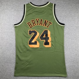 Camiseta Kobe Bryant #24 Los Angeles Lakers 2024 Verde Camiseta Kobe Bryant #24 Los Angeles Lakers 2024 Verde
