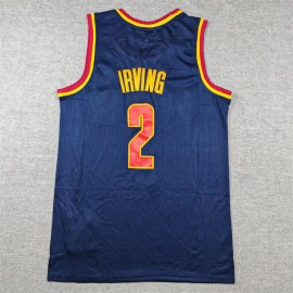 Camiseta Kyrie Irving #2 Cleveland Cavaliers Azul Camiseta Kyrie Irving #2 Cleveland Cavaliers Azul