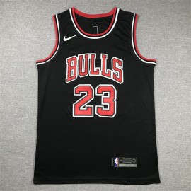 Camiseta Michael Jordan #23 Chicago Bulls 2024 Negro