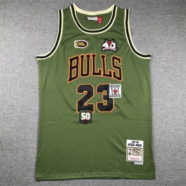 Camiseta Michael Jordan #23 Chicago Bulls 2024 Verde