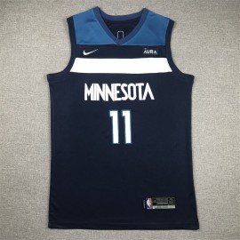 Camiseta Naz Reid #11 Minnesota Timberwolves 2024 Azul/Blanco