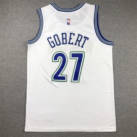 Camiseta Rudy Gobert #27 Minnesota Timberwolves Blanco Edición Clasico Camiseta Rudy Gobert #27 Minnesota Timberwolves Blanco Edición Clasico