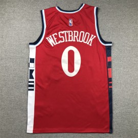 Camiseta Russell Westbrook #0 Los Angeles Clippers 2024 Rojo Camiseta Russell Westbrook #0 Los Angeles Clippers 2024 Rojo
