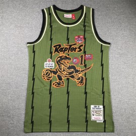 Camiseta Tracy McGrady #1 Toronto Raptors 2024 Verde