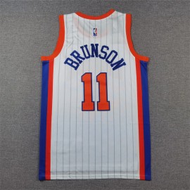 Camiseta Jalen Brunson #11 New York Knicks 2025 Blanco City Edition Camiseta Jalen Brunson #11 New York Knicks 2025 Blanco City Edition